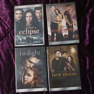 Twilight saga DVD's
